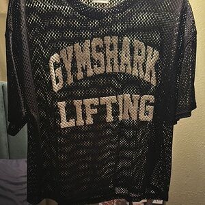 Gymshark Black Mesh T-Shirt